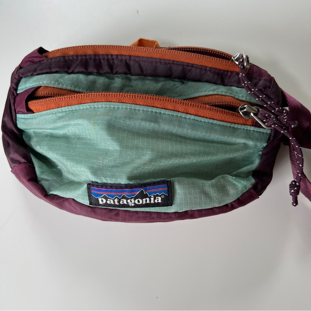Patagonia Lightweight Mini Hip Pack Fanny 1L Maroon Hike Travel 49446